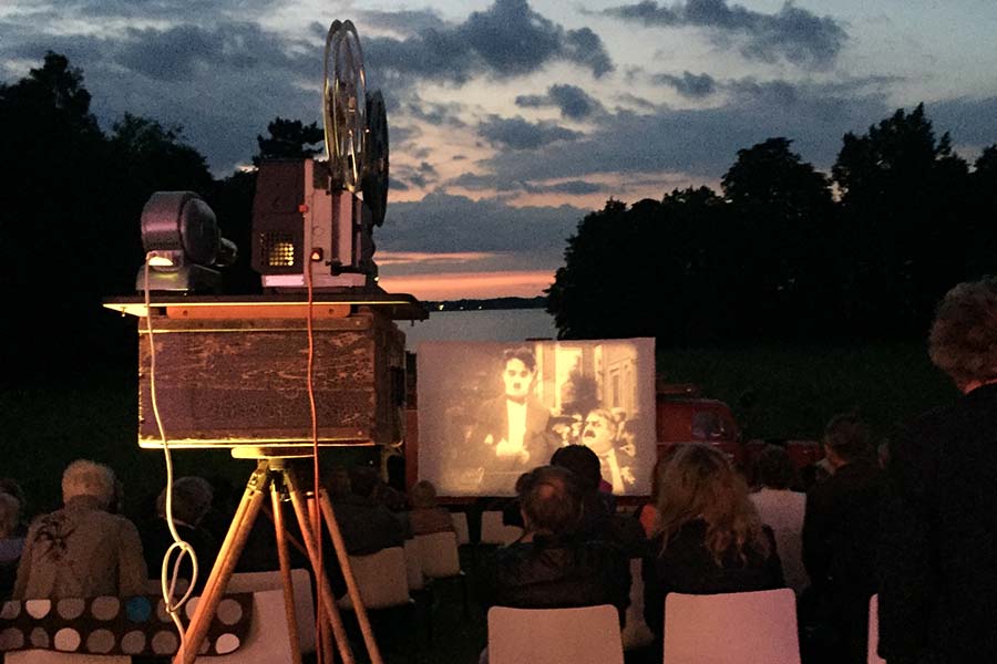 Wanderkino 2019 mit Stummfilmen und Live Musik